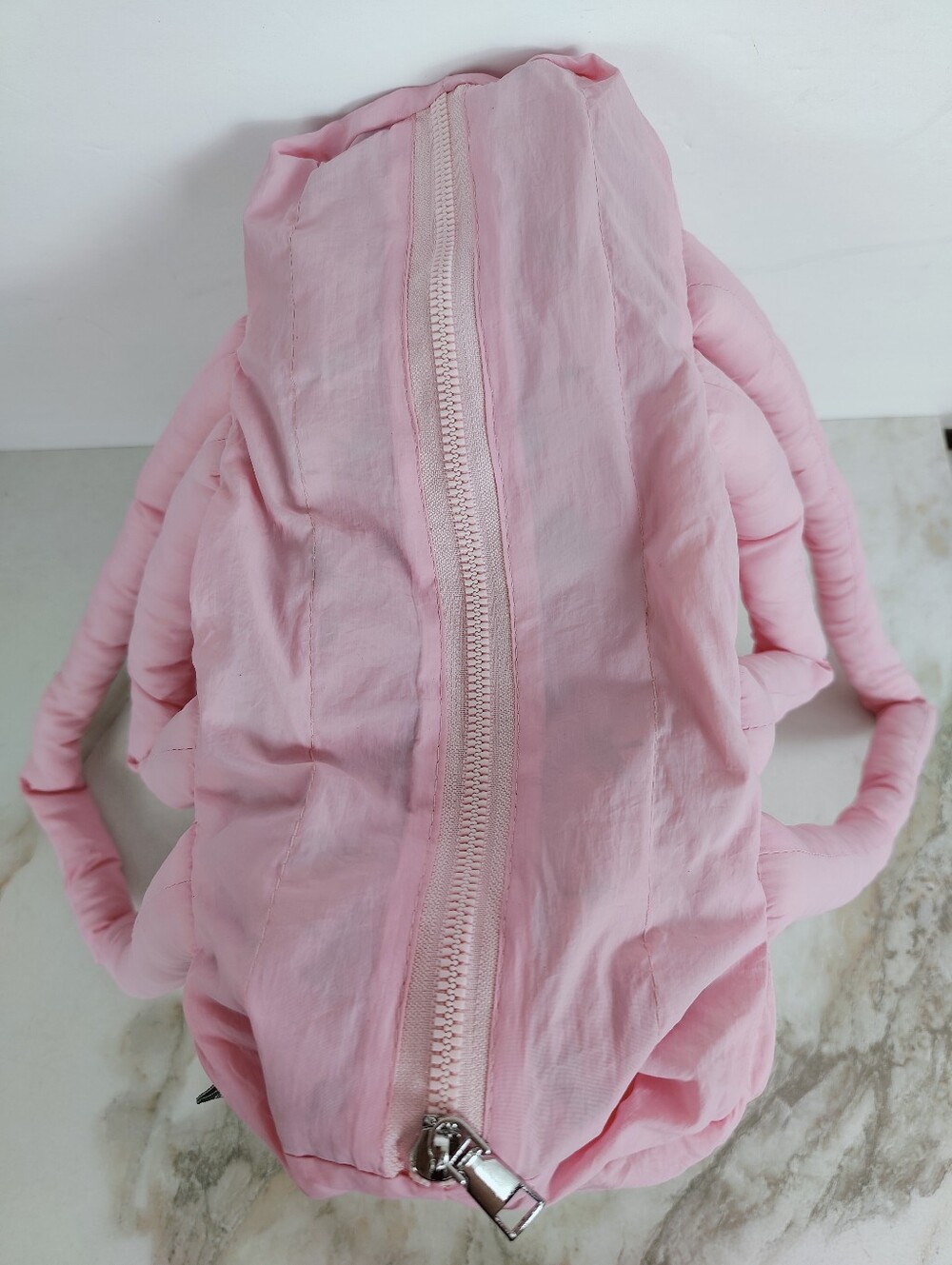 Simply Pop 'In My Pop Era' Pink Puffer Tote Bag, OS - Picture 11 of 12